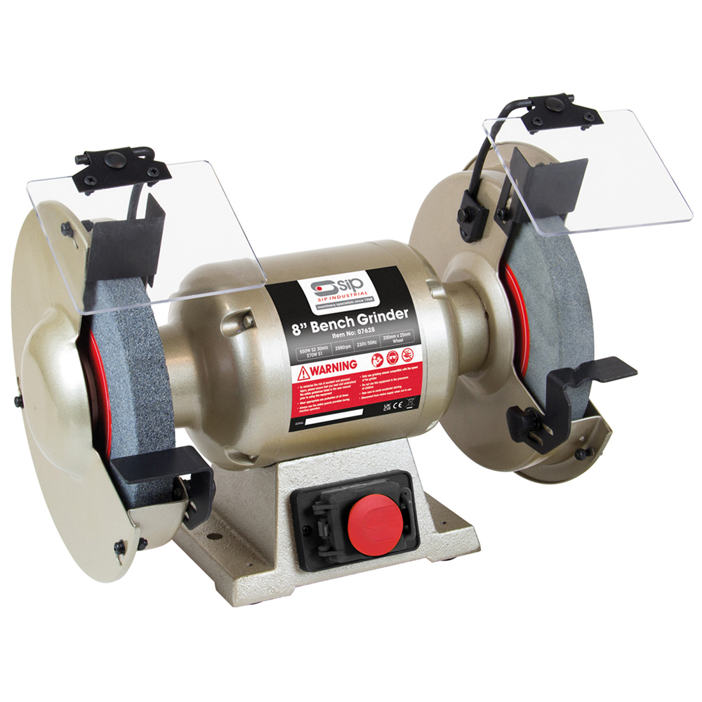SIP 07628 8" Profesisonal Bench Grinder
