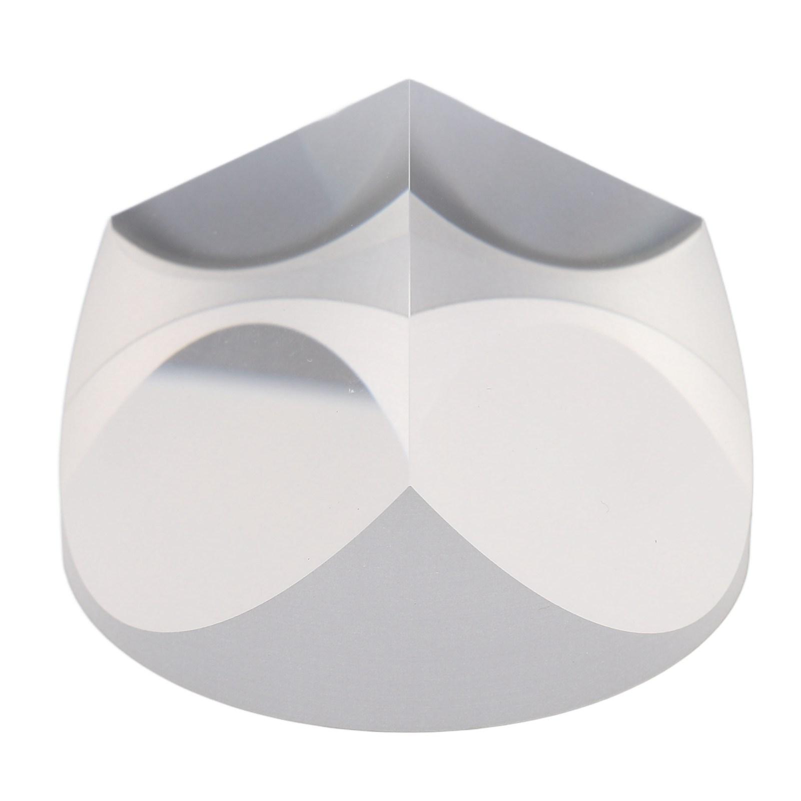 DIYelecs Corner Cube Prism 64mm Optical Glass Total Station Corner Cube Prism Accessory for Replacement