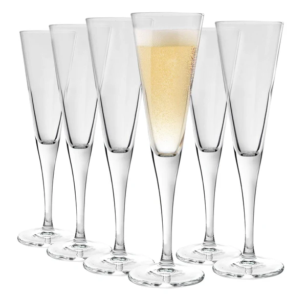 Ypsilon Champagne Flutes - 160ml - Pack of 6