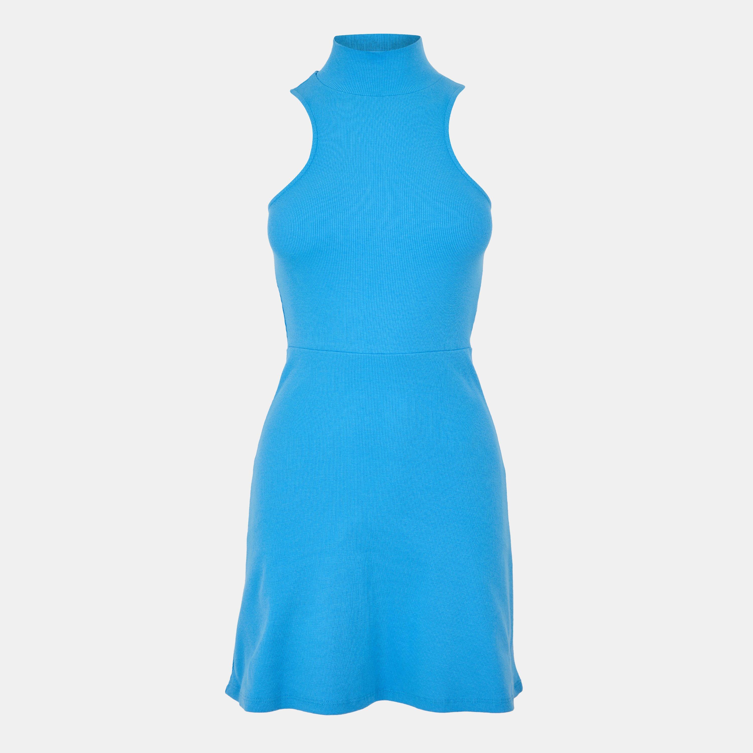 NOISY MAY Skater Dress - Blue