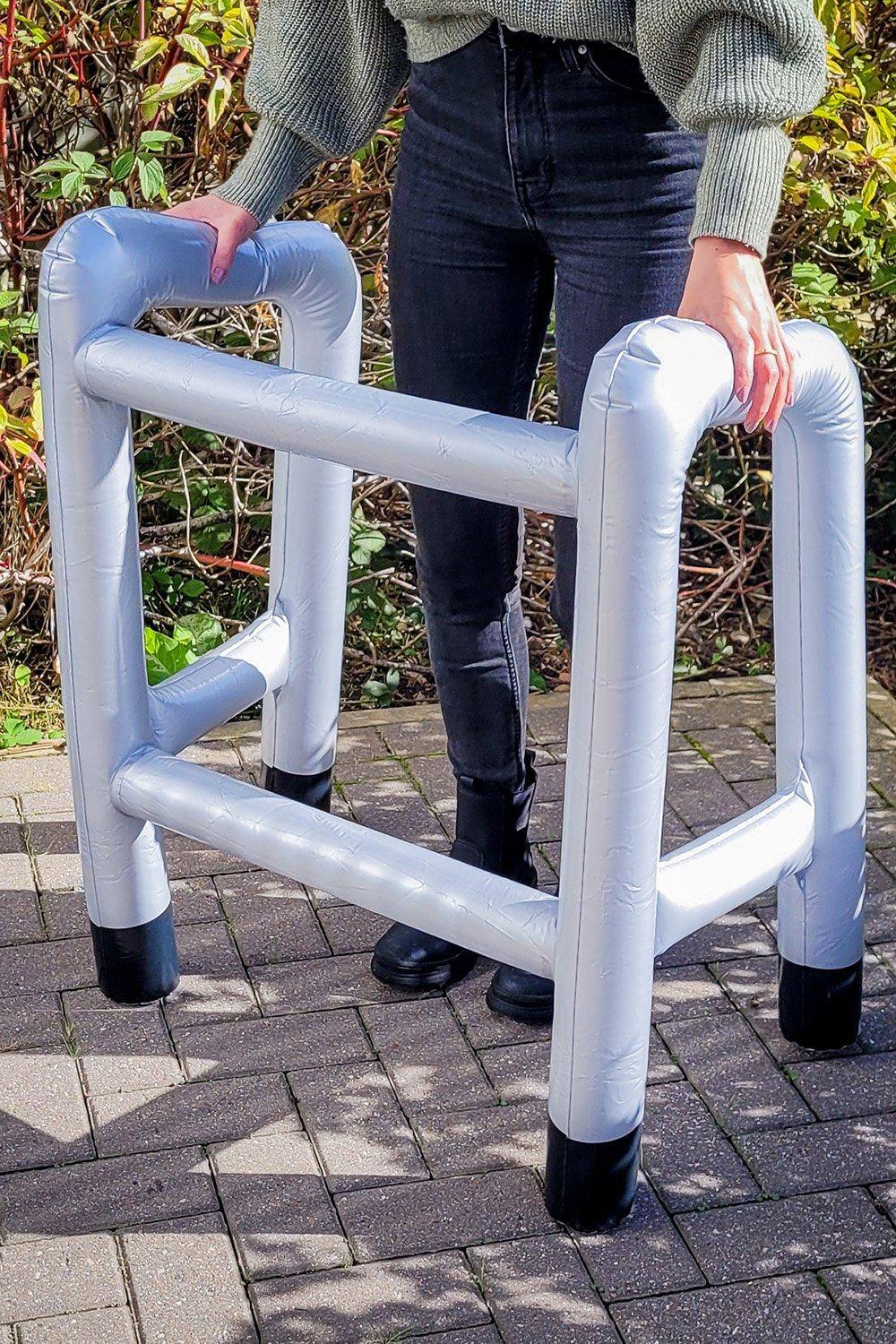 Diabolical Gifts Inflatable Zimmer Frame