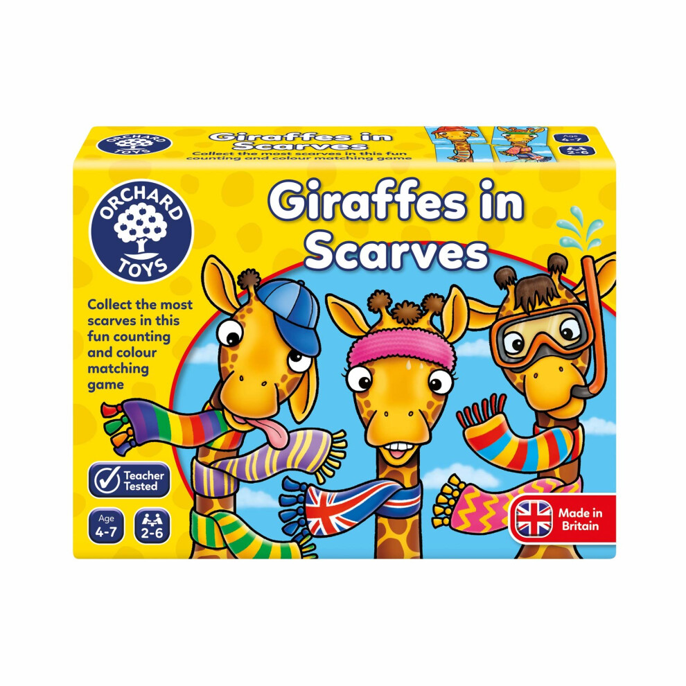 Orchard Toys Giraffes In Scarves