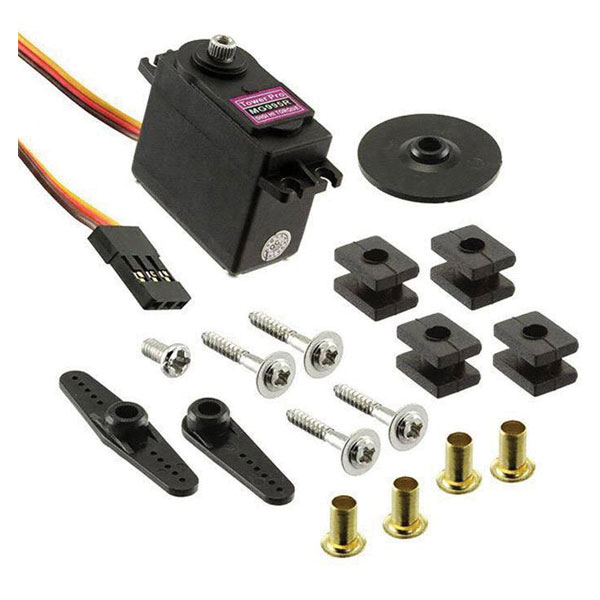 Adafruit 1404 Servo Motor Analog Feedback White Cable Robotics Use