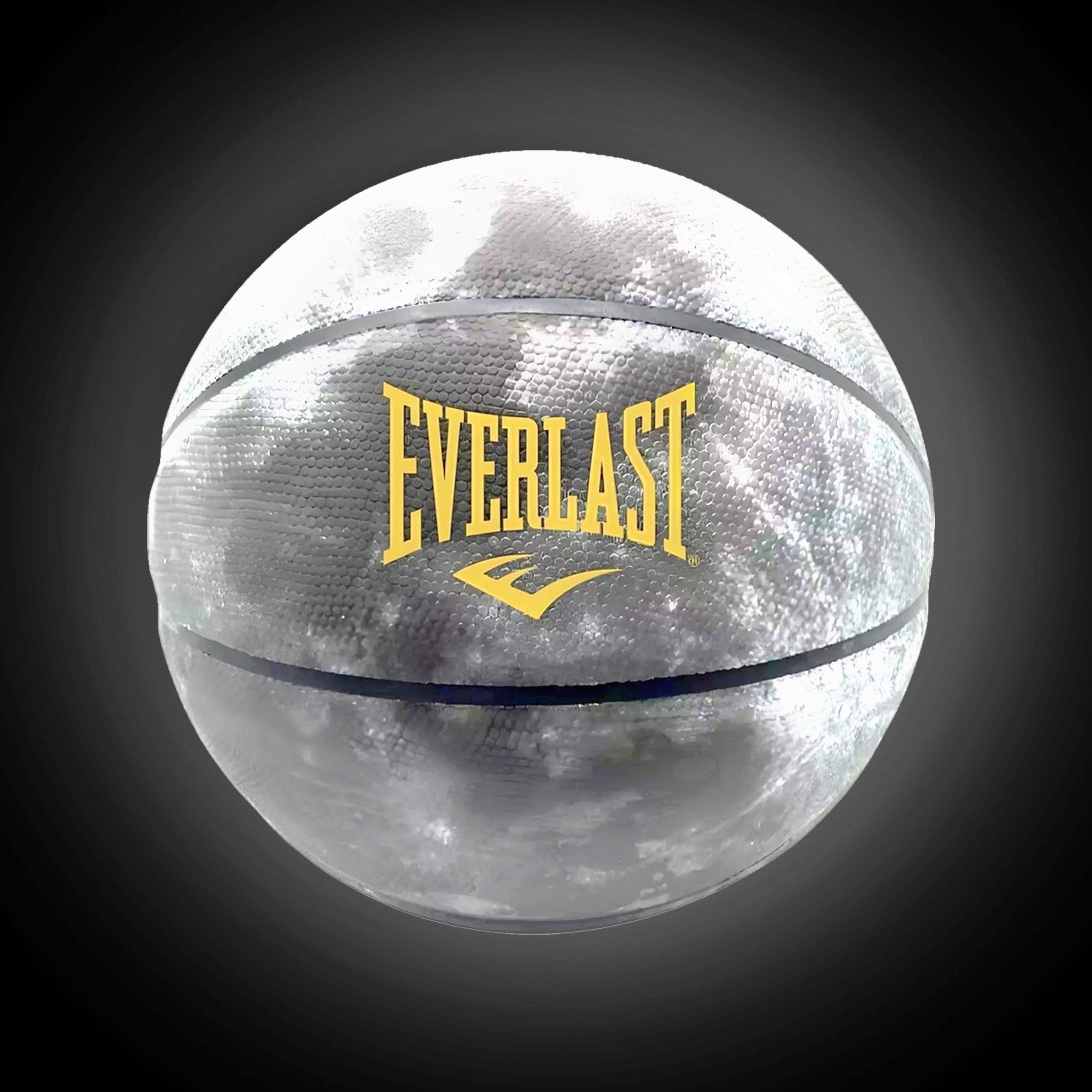 Everlast Luminous Moon Basketball - Grey