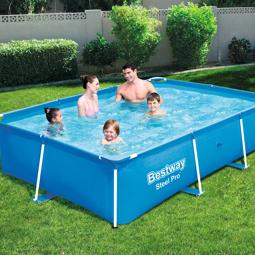 Bestway 7-Person Swimming Pool with Steel Frame