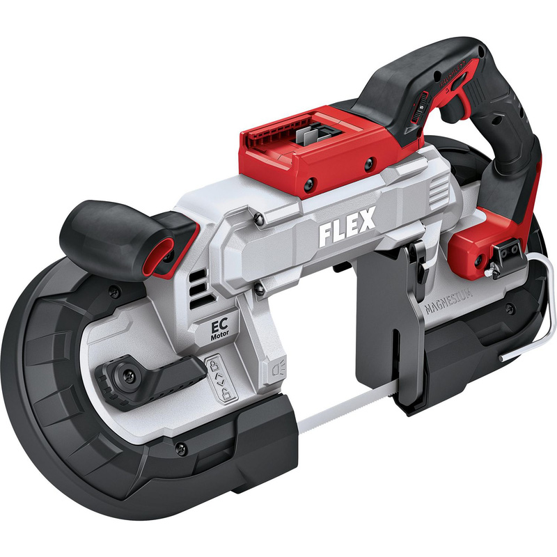 Flex 18V Brushless Deep Cut Cordless Bandsaw Body Only in Red