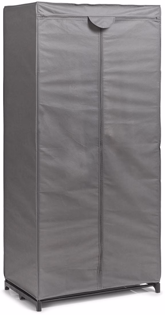 Zeller Lovelle 75cm Wide Mobile Wardrobe blue,gray