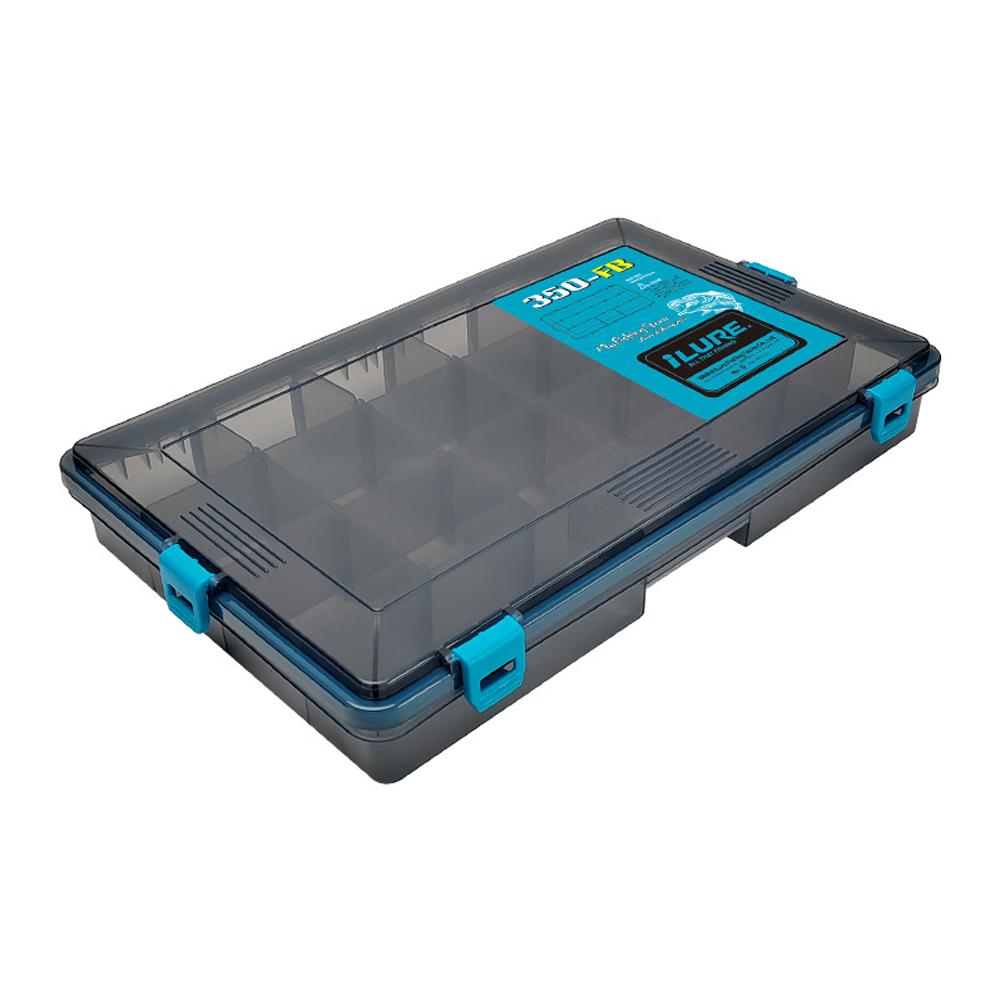 TOMTOP JMS Large Waterproof Tackle Box Fishing Tackle Box Organizer Adjustable Fishing Tackle Trays Tackle Box L