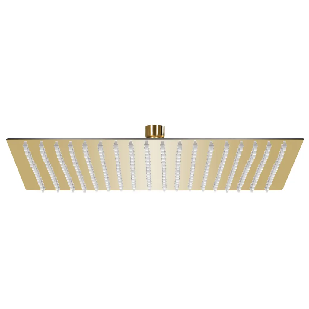 VidaXL Rain Shower Head Stainless Steel 50x50 cm Square Gold