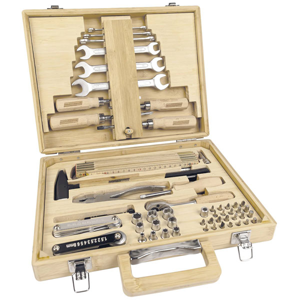 Brüder Mannesmann 57 Piece Tool Set Green 29057