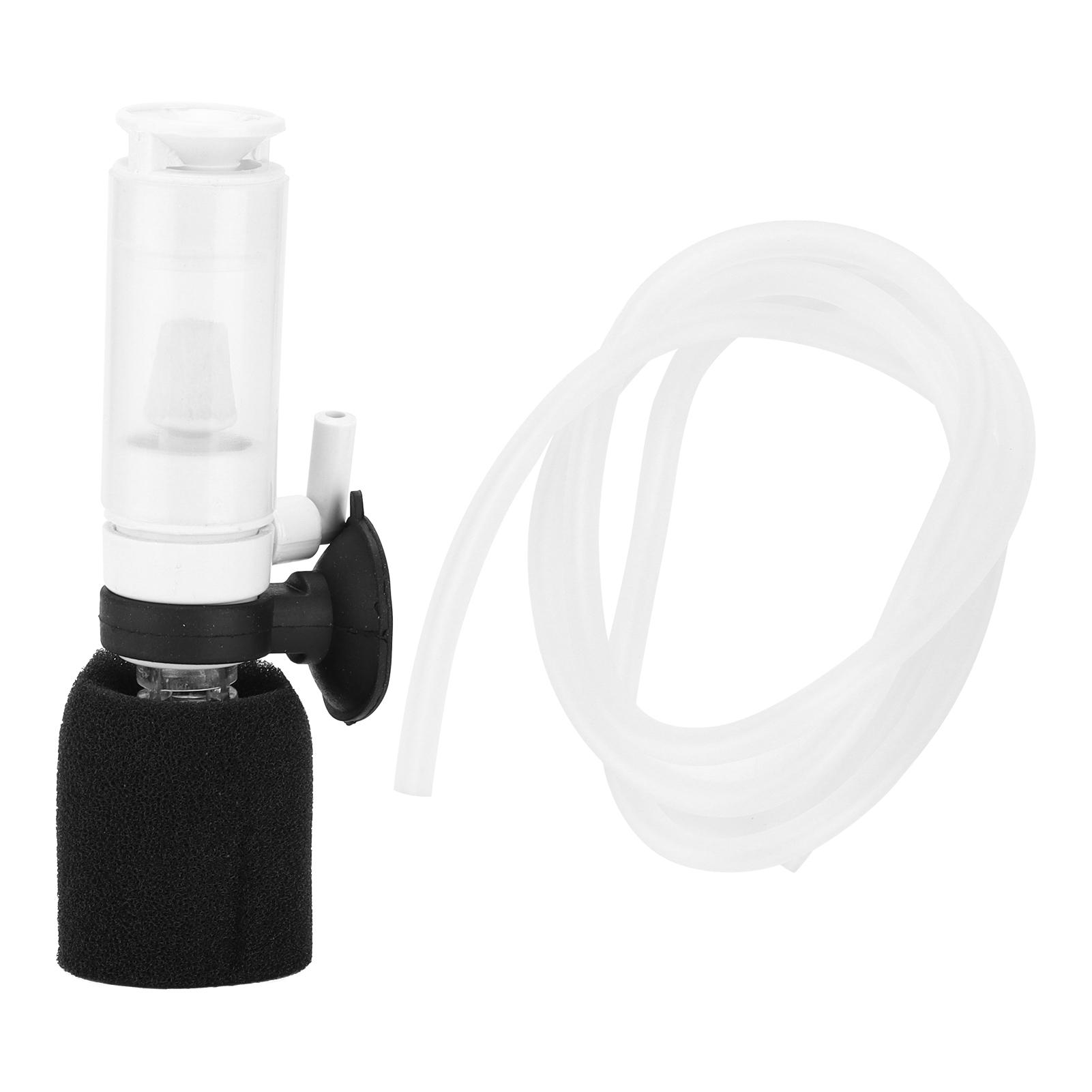 TOMTOP JMS Mini Sponge Filter UltraQuiet 3in1 Filtration System Air Pump Filter Suitable for Small Fish Tanks.