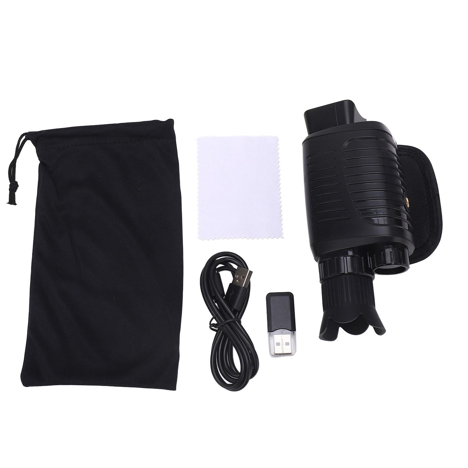 HONOR ELECTRONICS 10x Night Vision Monocular Hd Ip54 Waterproof 1.54 Inch Tft Lcd Photo Video Taking Digital Infrared