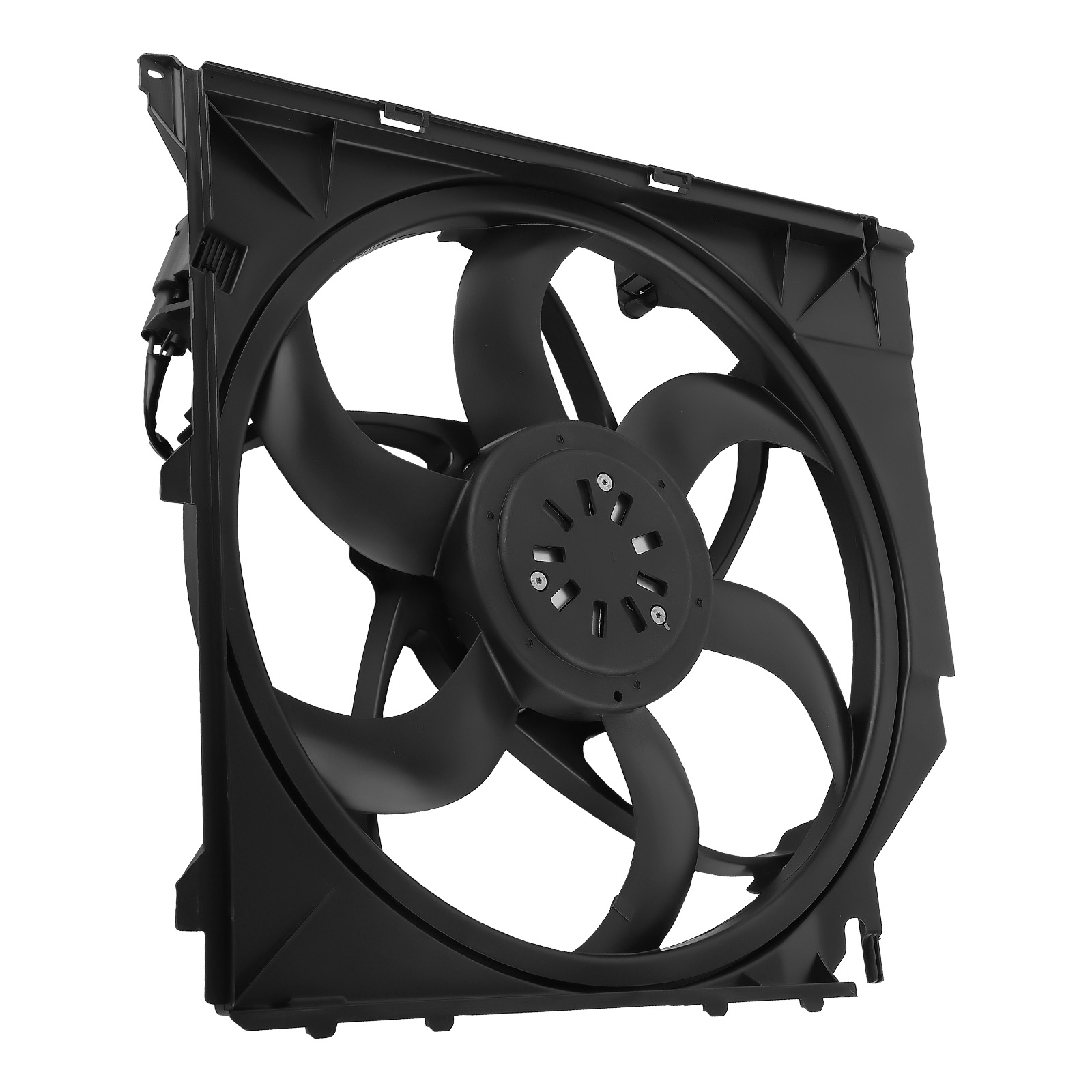 MaXpeedingrods Radiator Cooling Fan Assembly 17113452509 compatible for BMW X3 E83 2.5L 3.0L 2004-2011