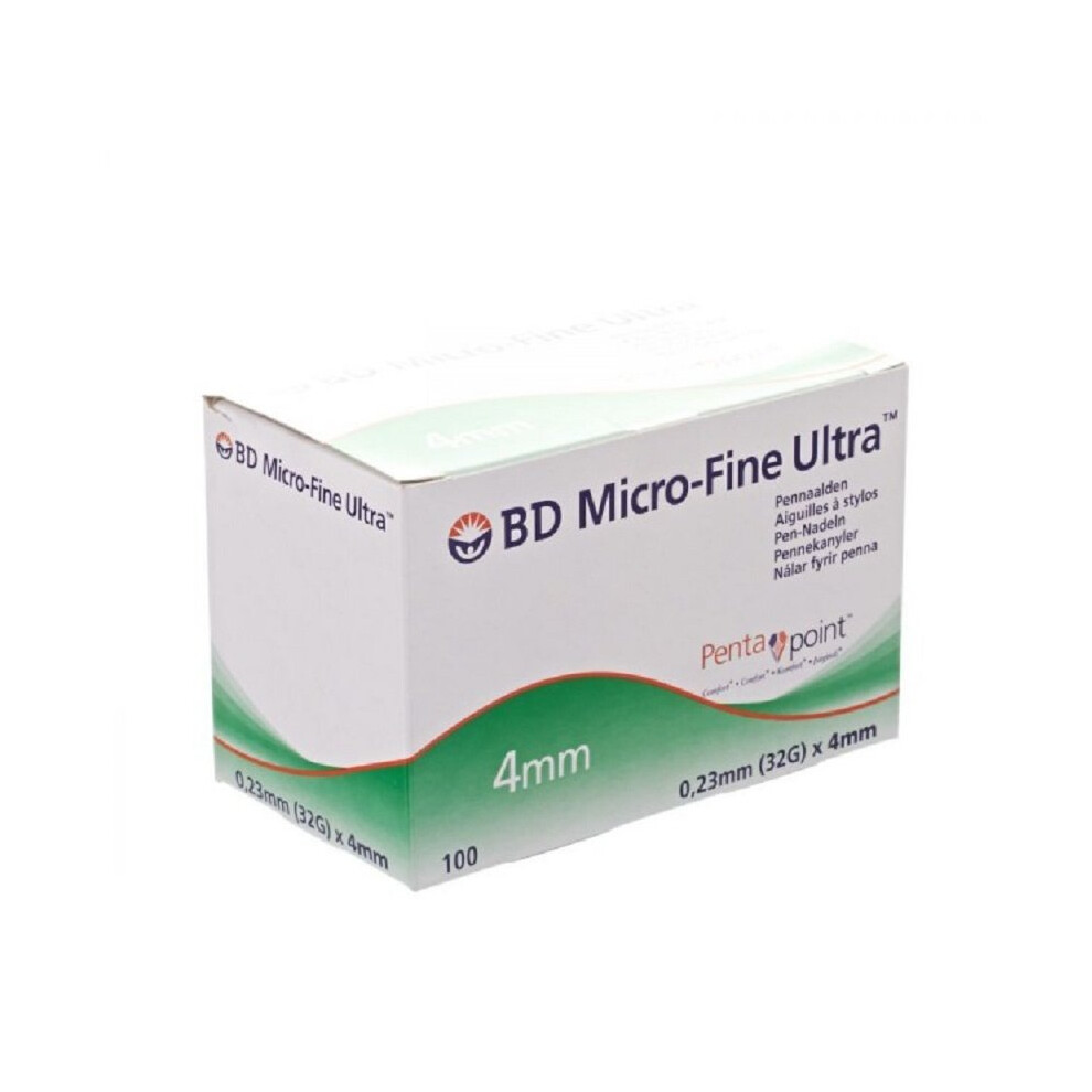 BD Medical BD Microfine Pen Needles 4mm/32G 100 Pack