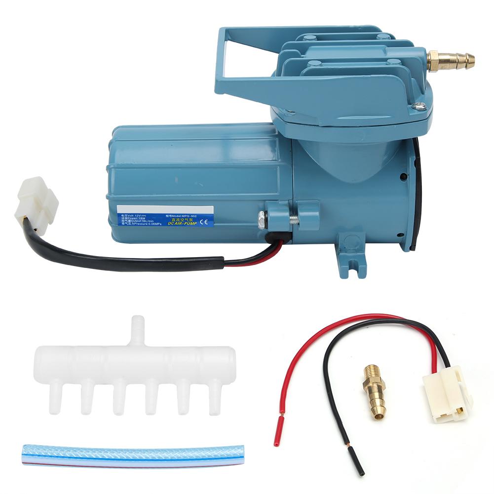 Konnwei Car DC Electromagnetic Oxygen Machine Aeration Air Pump for Fishing Seafood Transport MPQ902-12V-18W