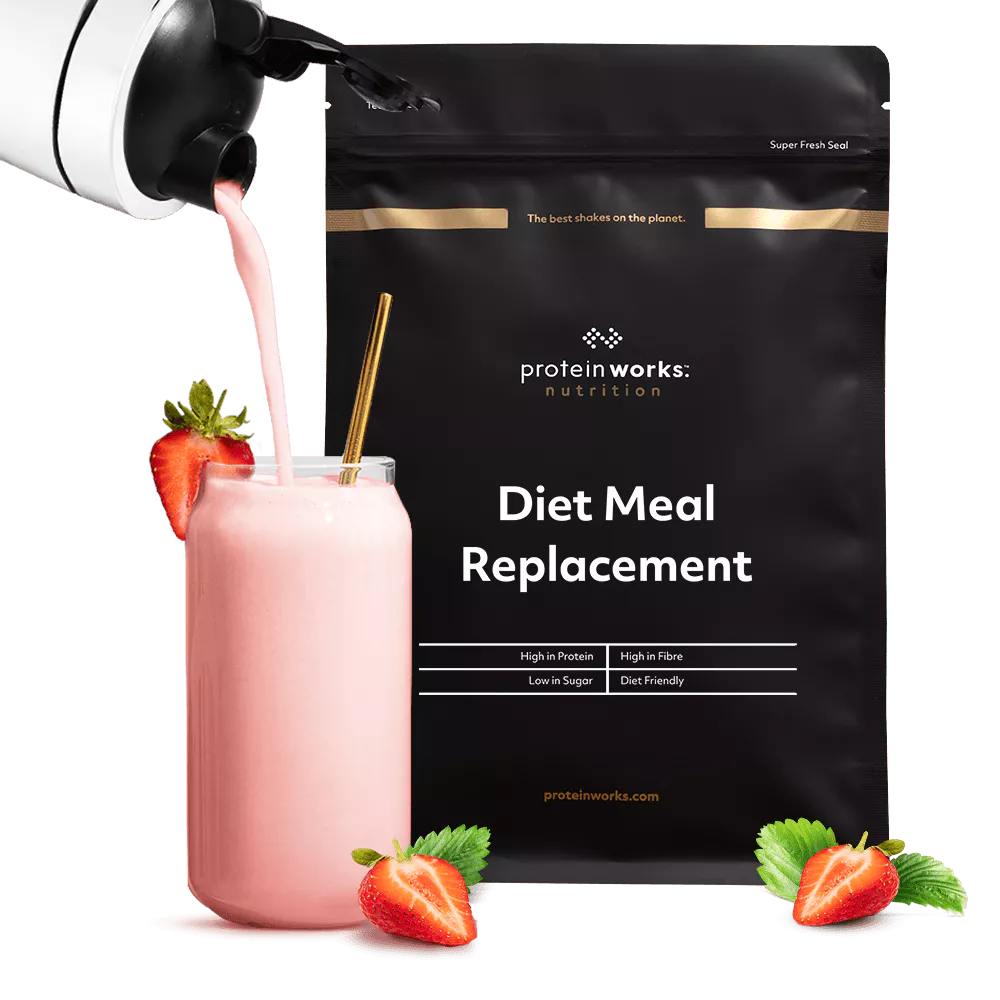 The Protein Works Diet Meal Replacement Strawberries 'n' Cream 1kg