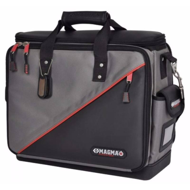 C.K Magma Black & Red Soft Technicians Electricians Tool Case Plus Storage Bag with Hard Waterproof Base