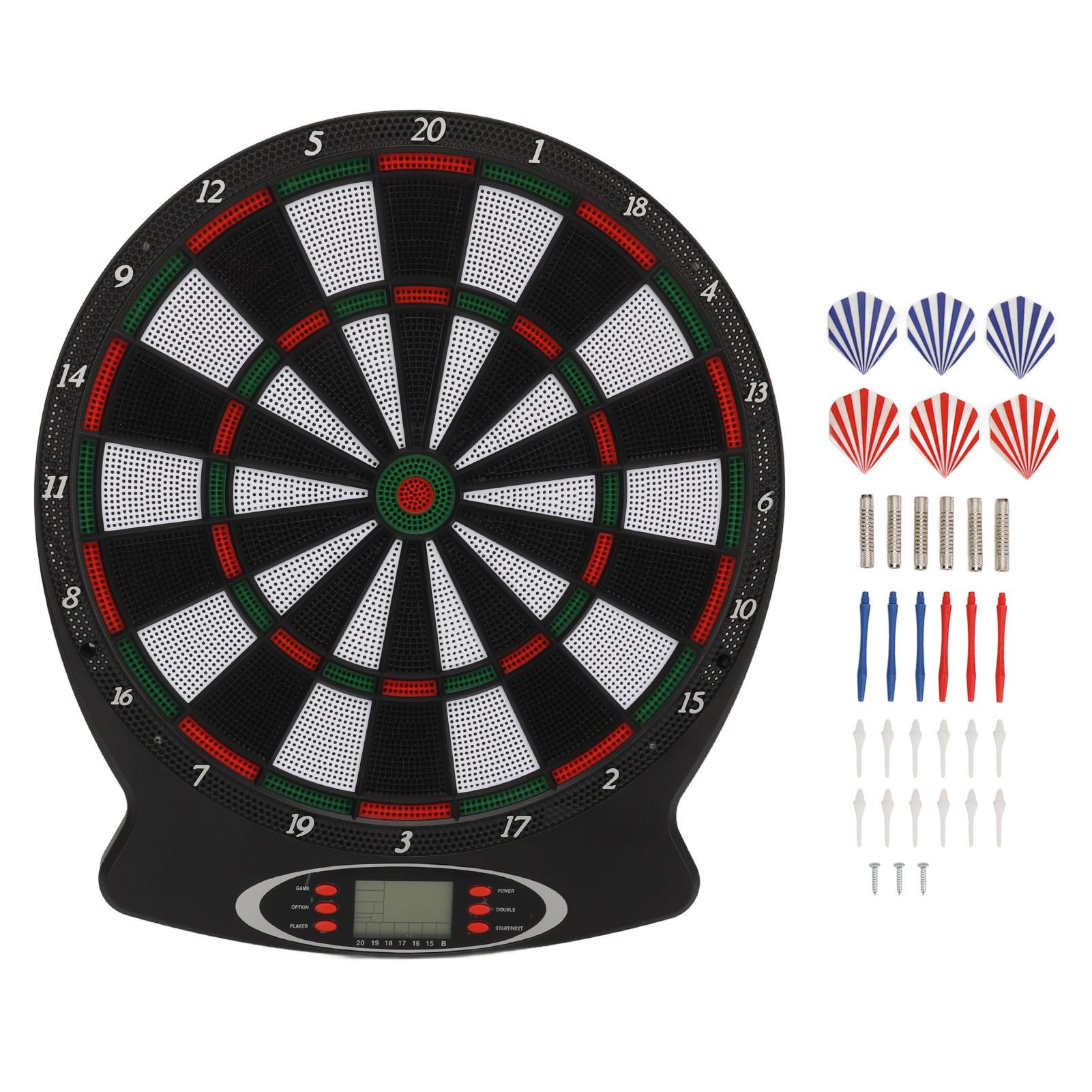 Fishine Electronic Dartboard Precise Sensing Kids Adults Auto Scoring Dart Board Set Indoor Game for Family