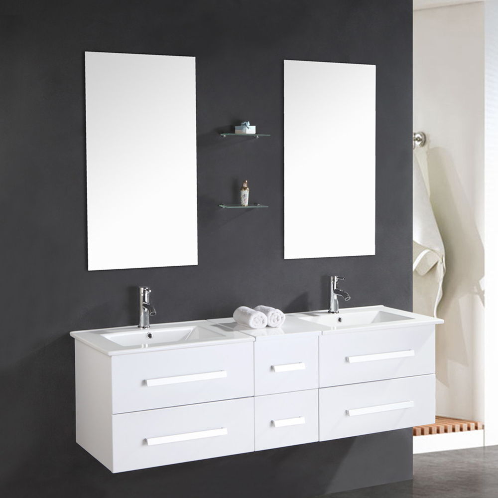 Simba &quot;BATHROOM FURNITURE Model &quot;&quot;WHITE ROME&quot;&quot; 150 cm&quot;