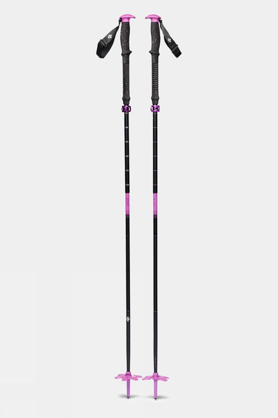 BLACK DIAMOND Expedition Compactor Ski Poles (Pair) Black Size