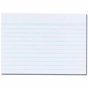 Herlitz 1150606 index card White 1 pc(s)