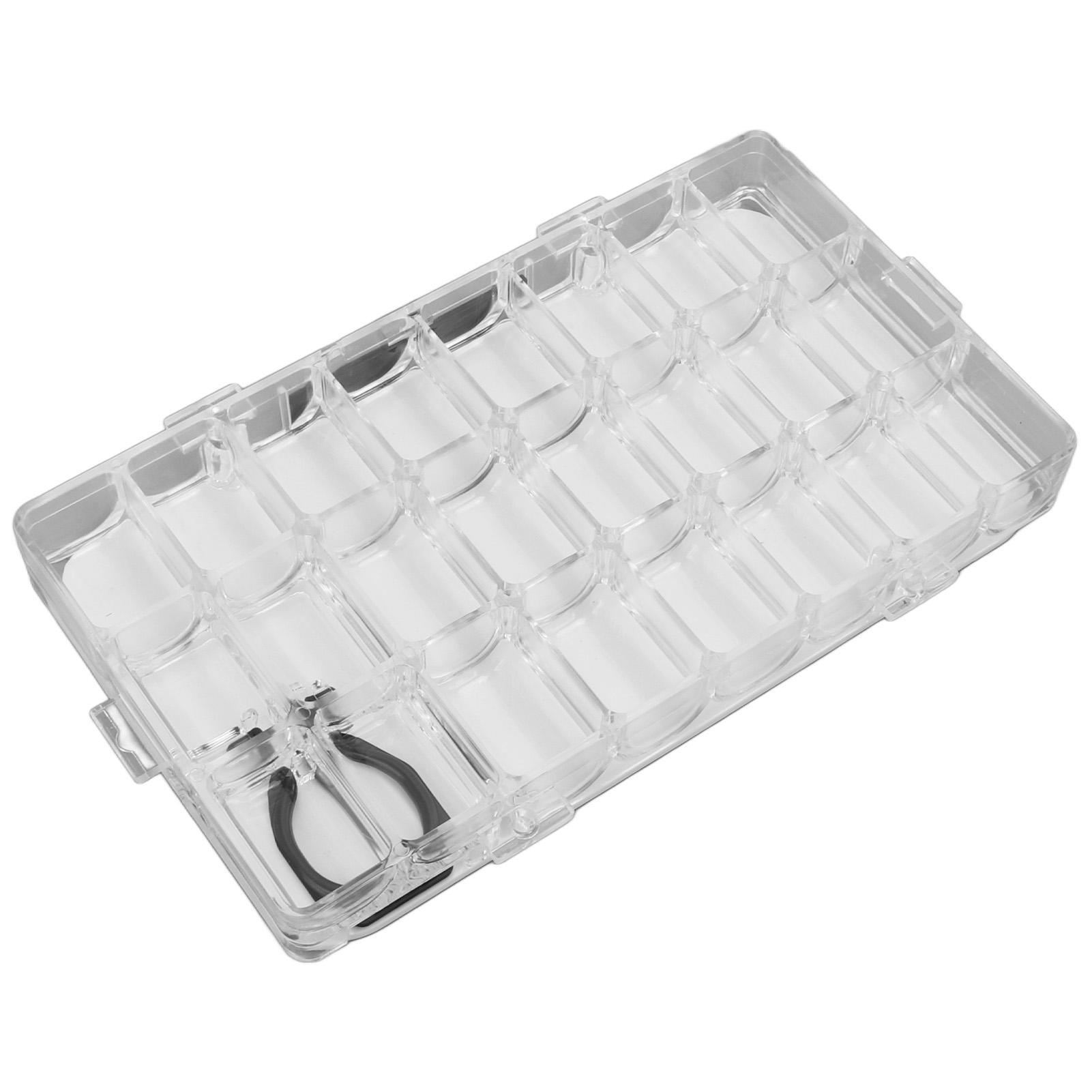 TOMTOP JMS Watercolor Palettes Box 24 Grids U Shape Good Airtightness 6 Airtight Locks Large Capacity Paint