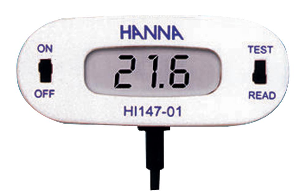Hanna Instruments HI 147-00 Wired Digital Thermometer for Kitchen Appliance Use, 1 Input(s), +150°C Max, ±0.3 °C