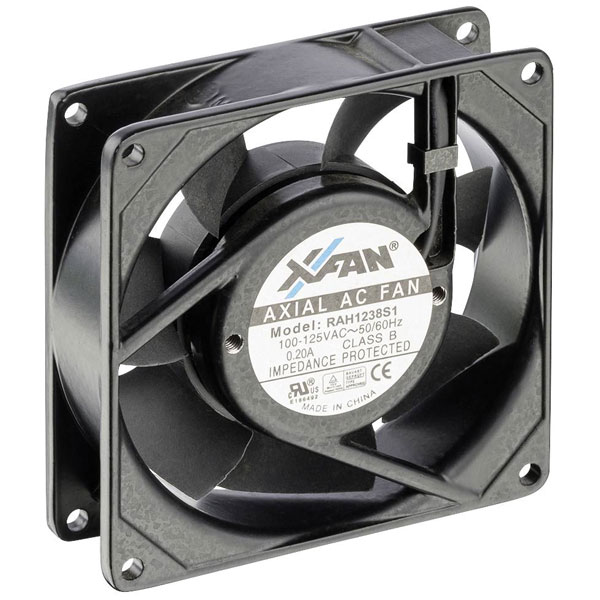 X-FAN Rah9225s1 Axial Fan 230v 34m³/h 92x92x25mm Sleeve Bearings