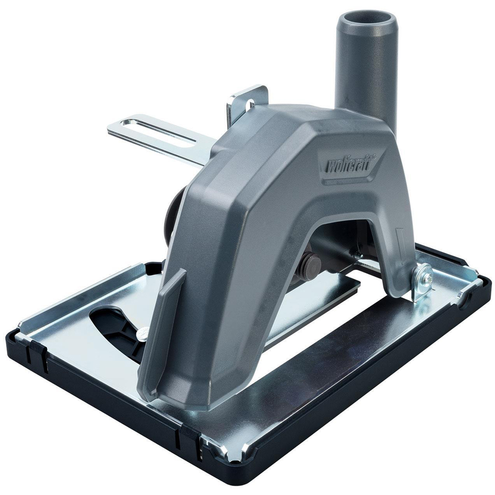 Wolfcraft Extraction Hood With Guide Carriage For Angle Grinders