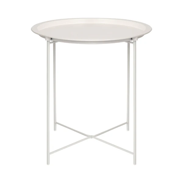 Harbour Housewares Round Steel Tray Table - Pack of 1