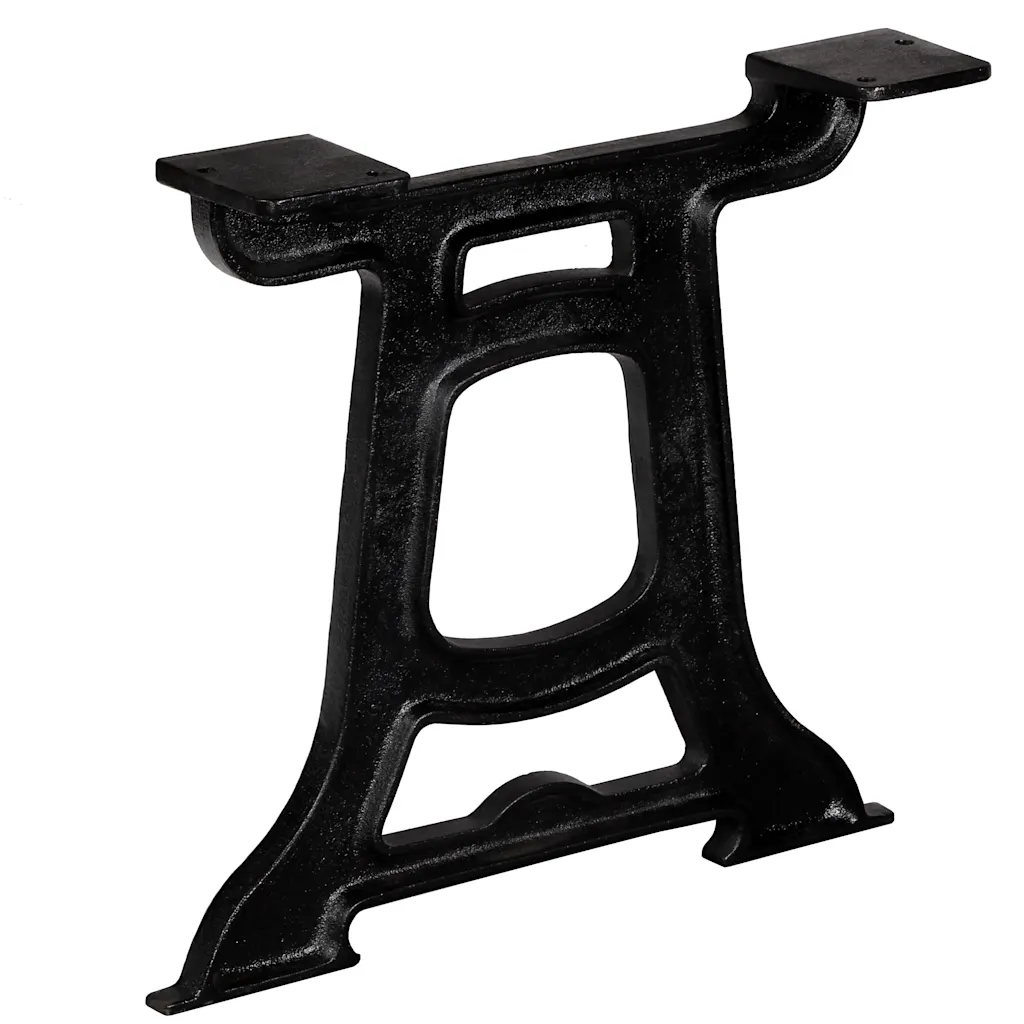 VidaXL Coffee Table Legs 2 pcs Y-Frame Cast Iron