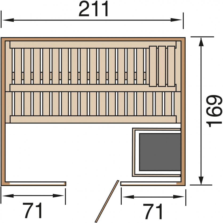 Weka Desgin-sauna Kemi Panorama