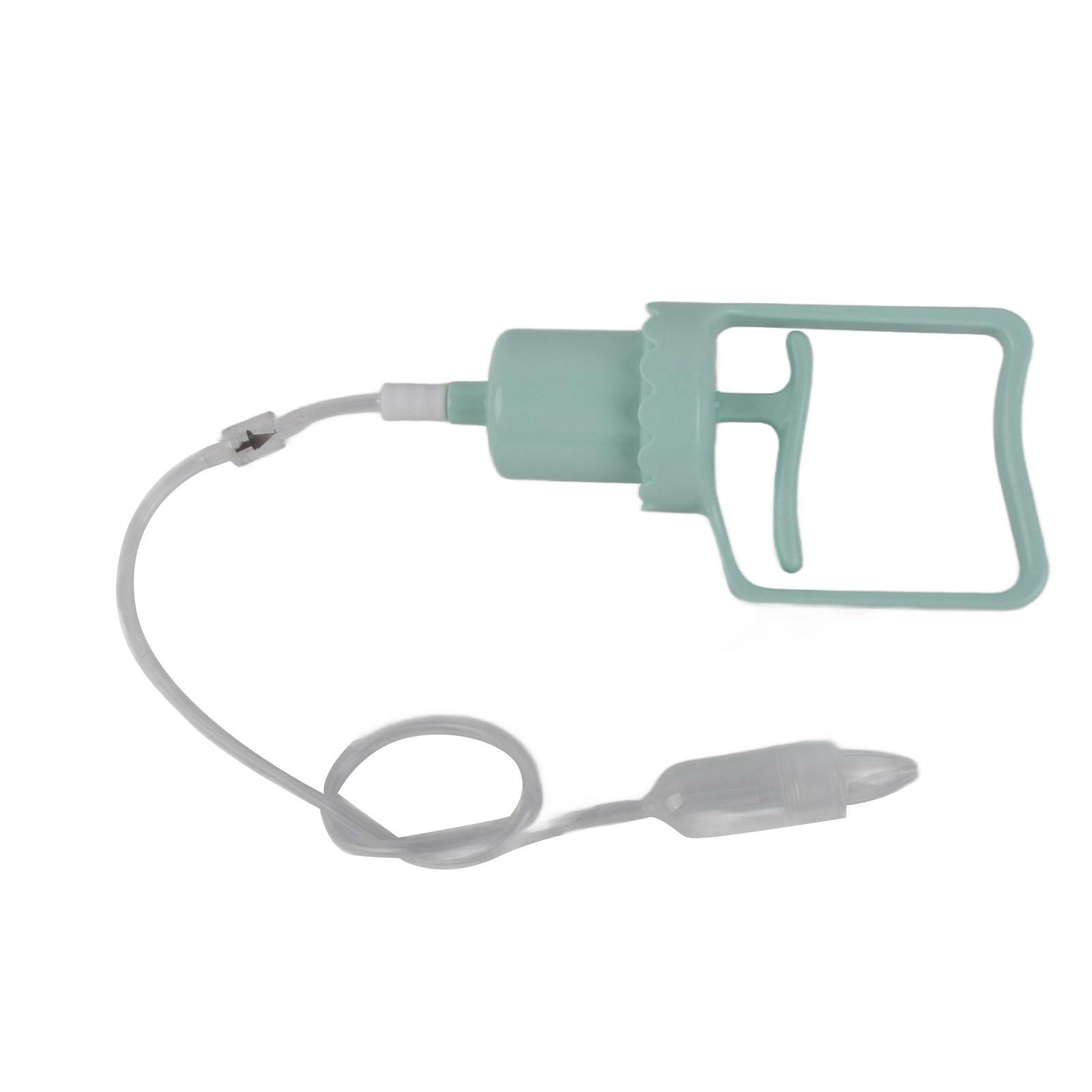 HONOR ELECTRONICS Nose Nasal Aspirator Portable Hand Puller Negative Pressure Manual Infant Nose Cleaner Aspirator white