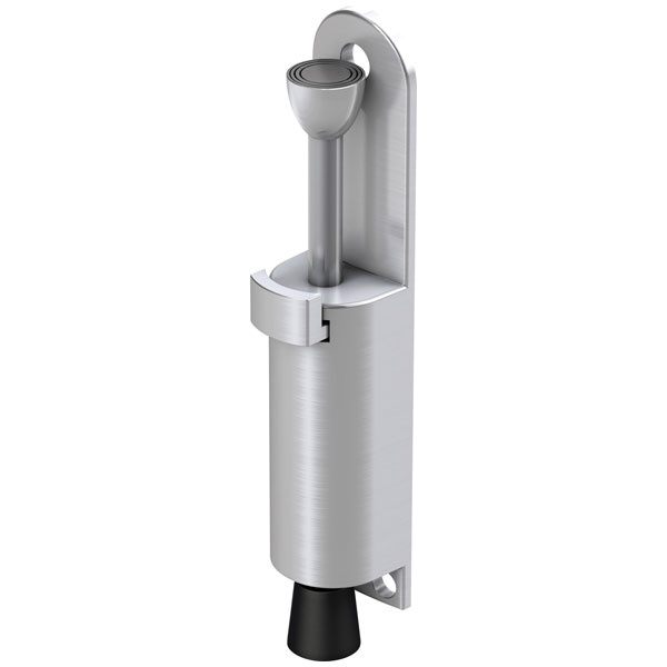 BASI 7704-0025 Doorstop Stainless Steel Look Fixing Foot Control 1...