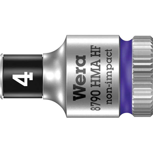 Wera 8790 5.0 Hex Socket, Af 5Mm, 6.35Mm Drive