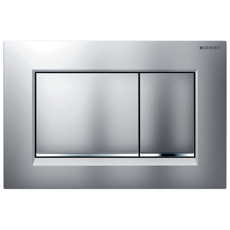 Geberit 115883JQ1 Toilets and Bidets, Matt Chrome