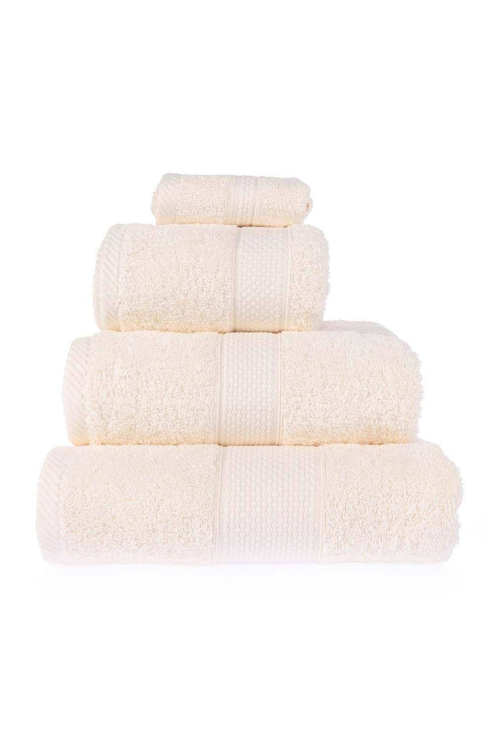 Homescapes Turkish Cotton Bath Towels Set|cream