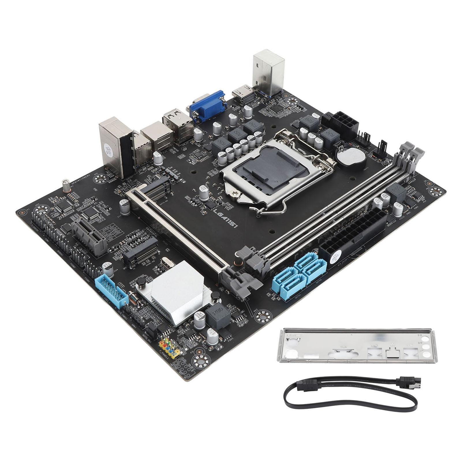 DIYelecs B365m K Computer Motherboard 32gb Ddr4 Lga 1151 M Atx Pci Express 16x M.2 Nvme Ngff 2280 Computer