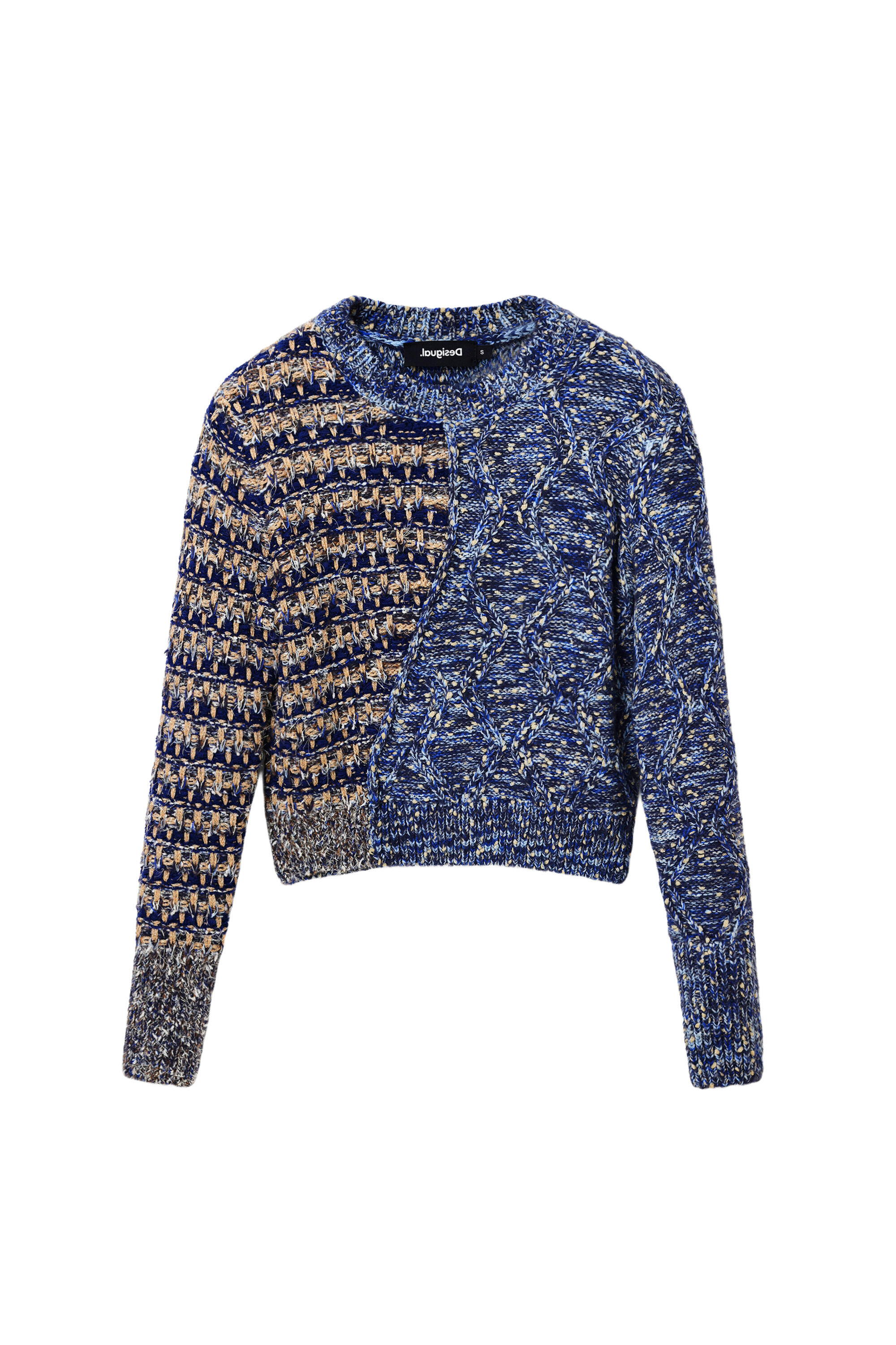 Desigual WoMens Blue Knitwear - Size Large