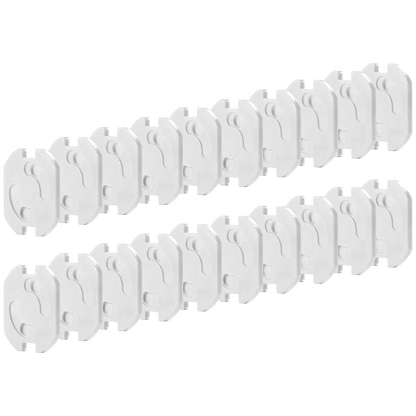 Reer 20er-Pack Steckdosenschutz