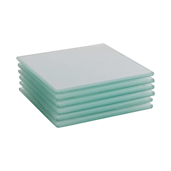 Square Coasters white