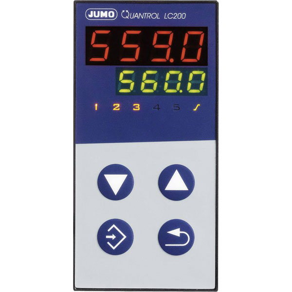 Jumo QUANTROL PID Temperature Controller, 48 x 96mm, 1 Output Relay, 110 → 240 V ac Supply Voltage P, PD, PI, PID