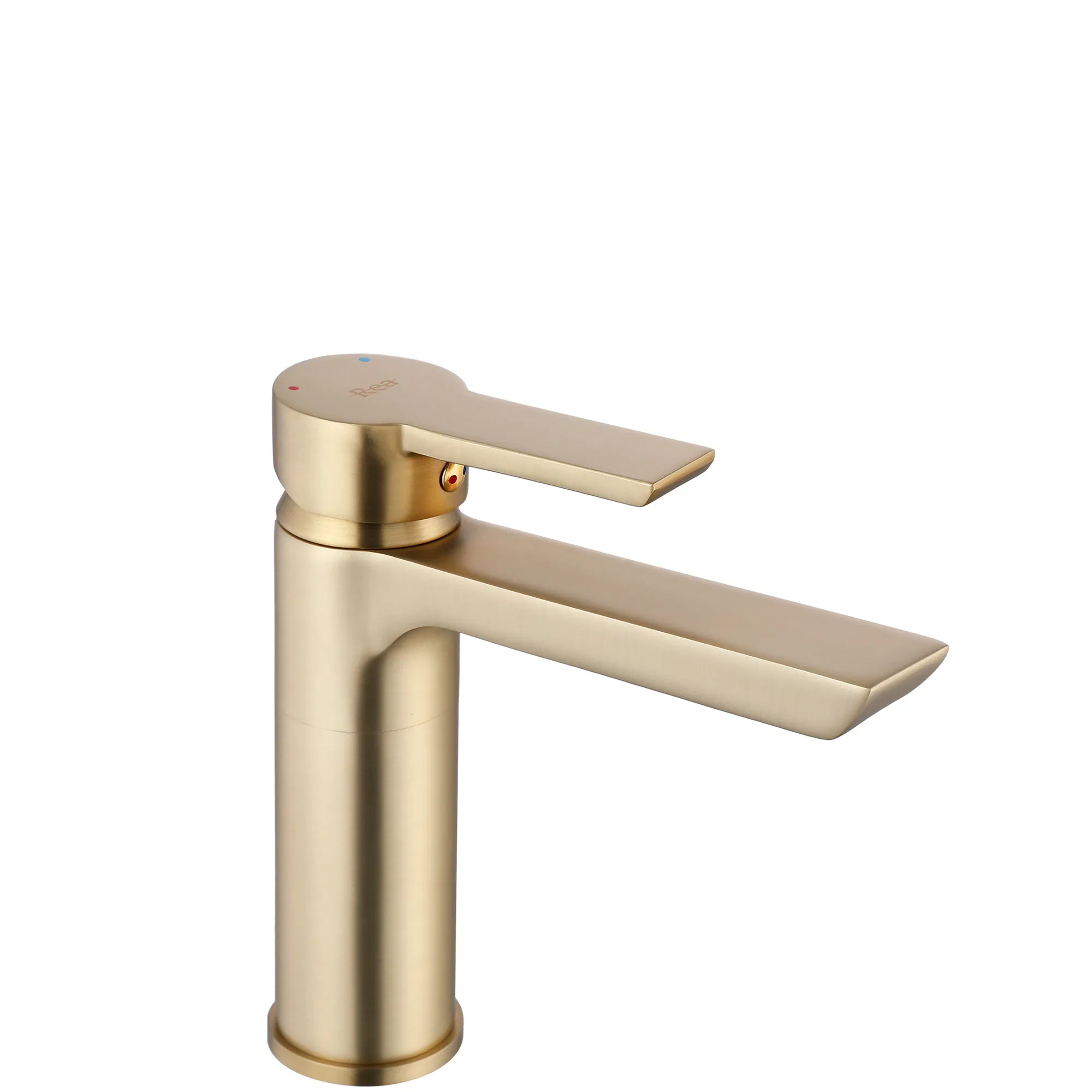 Rea Washbasin Faucet Rea My2021-2Gg Argus Brush Gold Brass