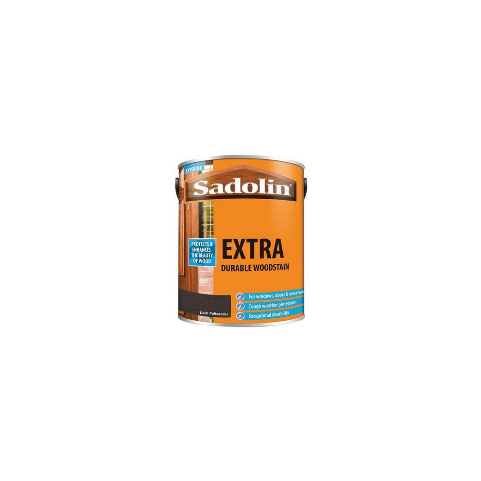 Sadolin SAD5028549 Extra Durable Woodstain Dark Palisander 5 litre