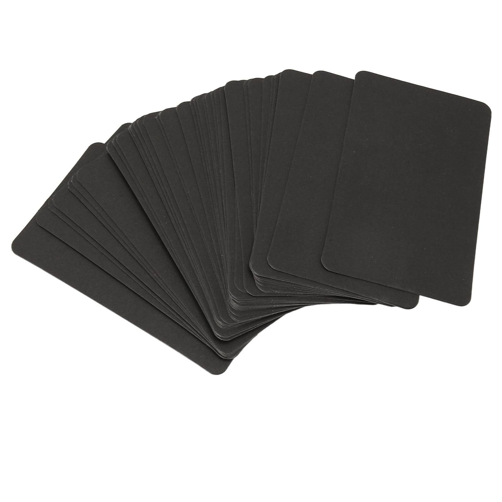 GoolRC 100pcs Cardstock Multipurpose Thick DIY Stylish Simple Cardstock Paper for Postcards Party