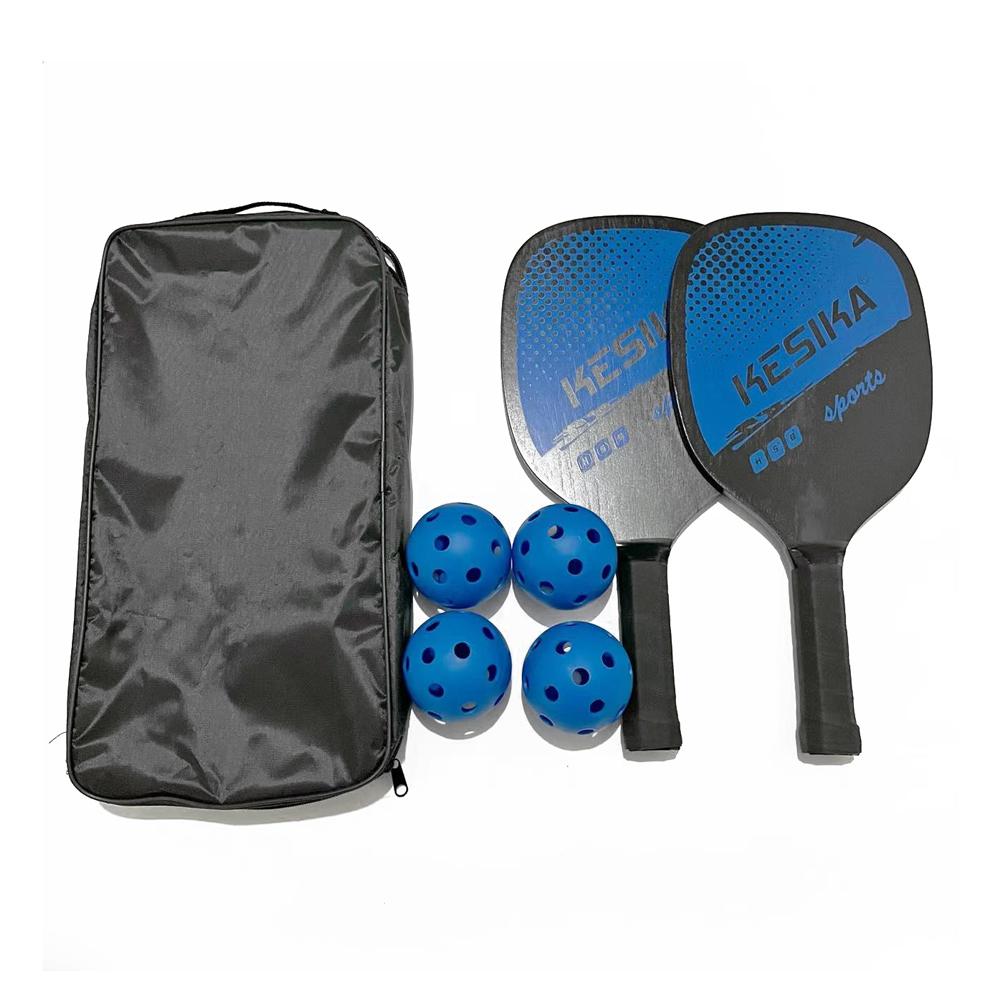 Automobile And Motorcycle Supplies Pickleball Paddle Set Pickleball Rackets Ball Set 2 Rackets & 4 Pickleball Balls with Carrying Bag