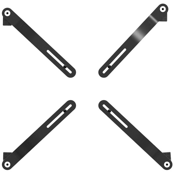 My Wall HA 6 L Monitor mount Black Rigid 17"-27" Displays Mounts D...