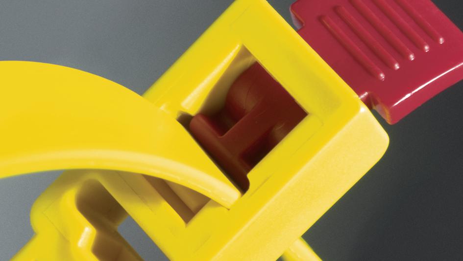 HELLERMANNTYTON 115-00001 Cable Tie, Rel, Yellow, 750X13Mm, Pk5