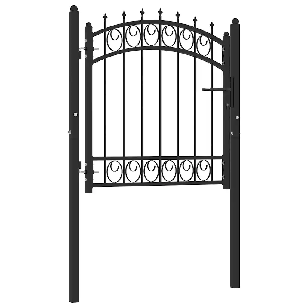 VidaXL Ney Metal Gate black