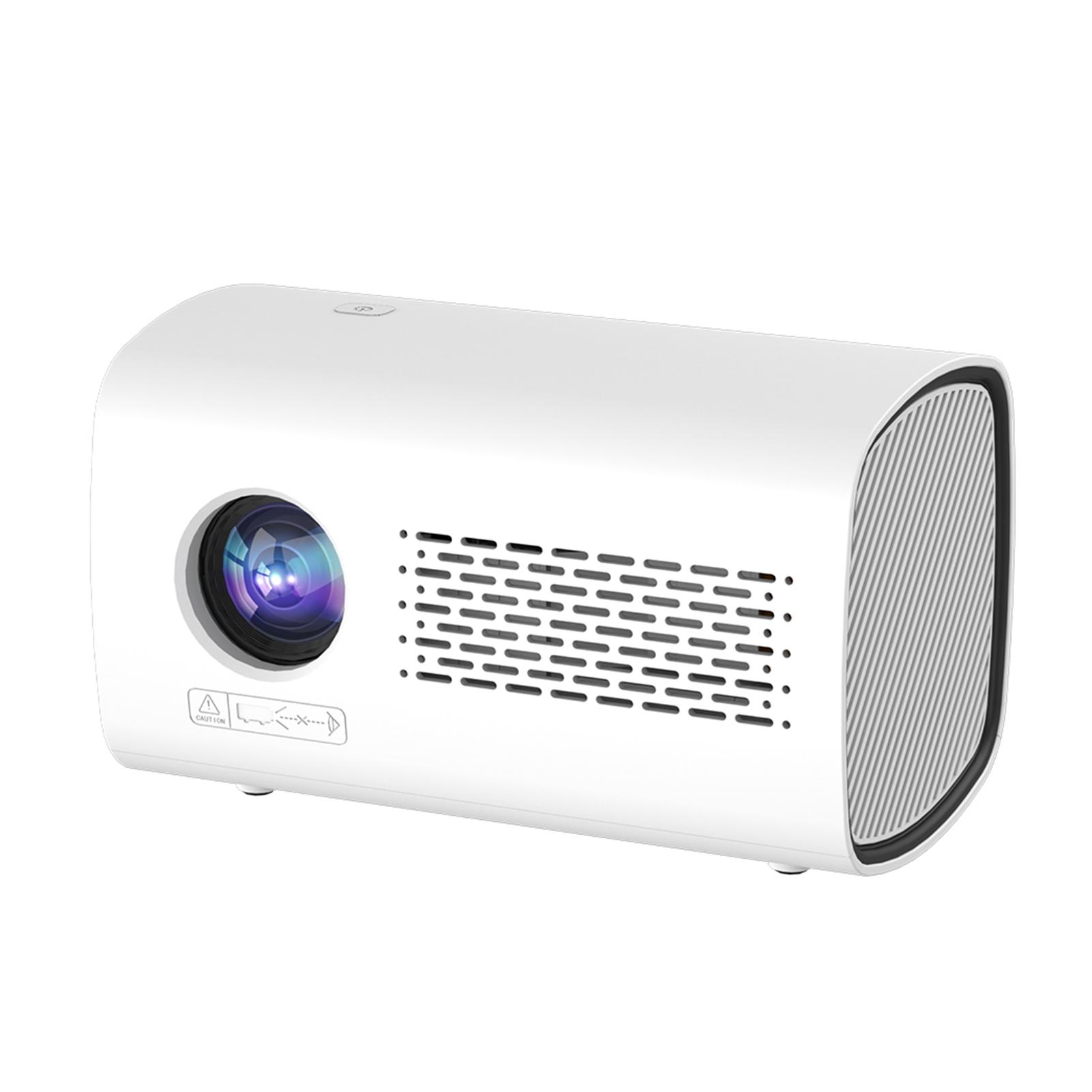 HONOR ELECTRONICS Mini Projector 720P Home Theater with WiFi6 Support 150in Display Same Screen Technique Movie US Plug
